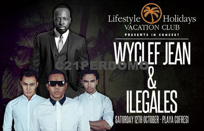 Wyclef Art web1 Wyclef Jean & The Ilegales in concert in Puerto Plata