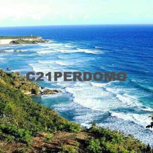 Ocean view land for sale in Cabrera