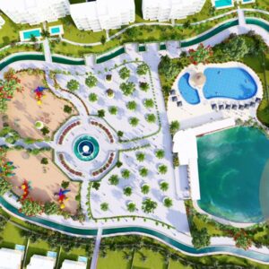 Studios & condos in a beach front project.