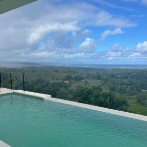 Stunning property with spectacular ocean views.