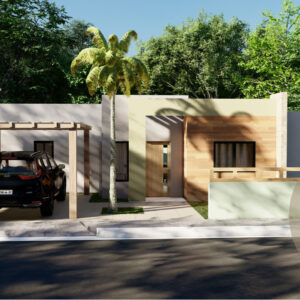 Affordable villas near the beach in the Dominican Republic.