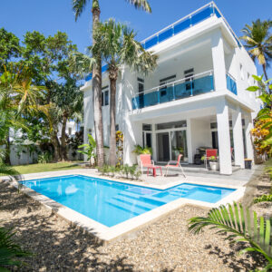 Modern house in the Kitesurf spot of Cabarete.