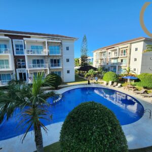 Condo 2 chambres et 2 salles de bain à Sosúa | Vue sur la piscine et vue sur la piscine. Emplacement central